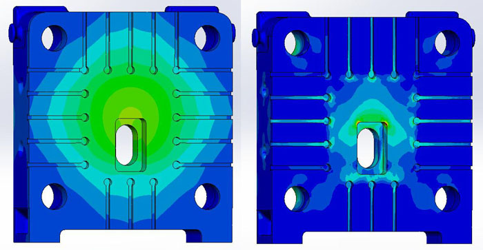 lanson die casting machine in exhibition