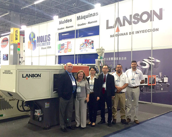 lanson plastic injection molding machine in mexico