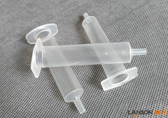 plastic medical parts made by lanson injection molding machine